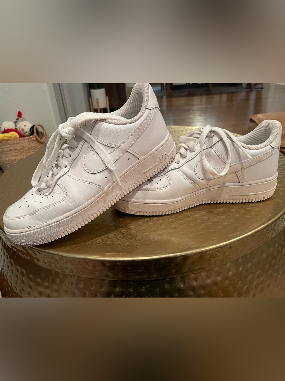 Nike Air White Low-Top Sneaker